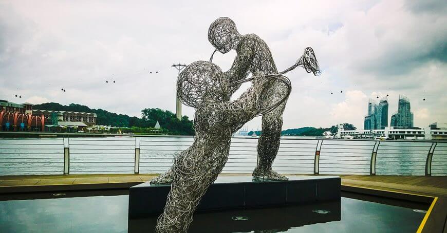 „Vajanje“ čelikom – skulpture od čelične žice
